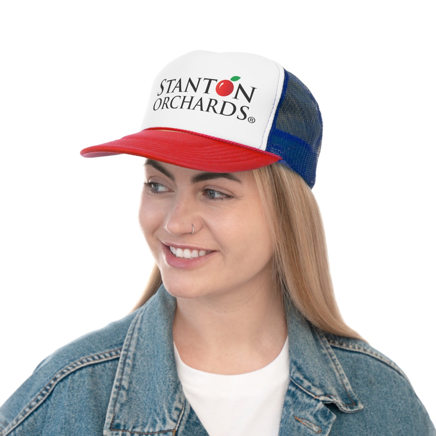 Stanton Orchards Logo Trucker Caps