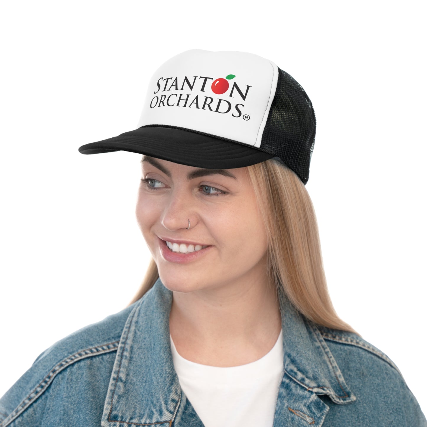 Stanton Orchards Logo Trucker Caps