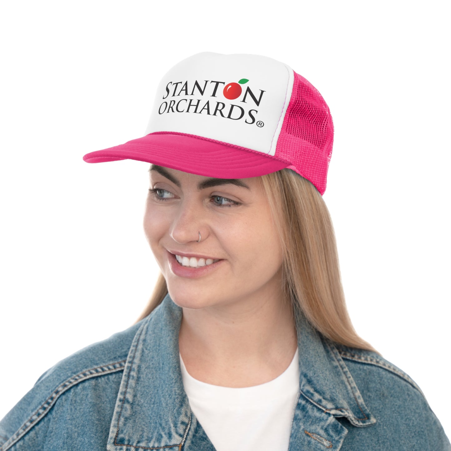 Stanton Orchards Logo Trucker Caps