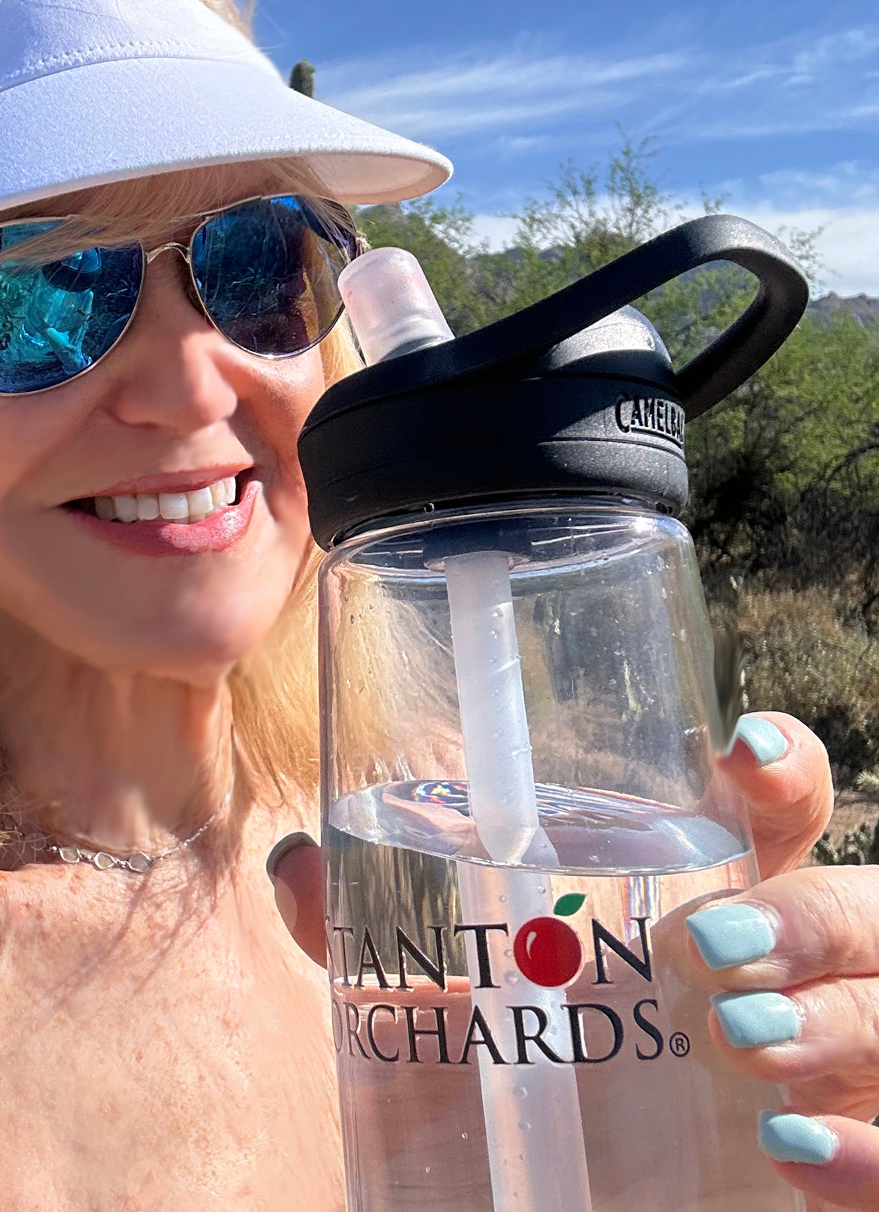 Lifestyle Water Bottle for Stanton Orchards fans - Recycled - Use for All Occasions