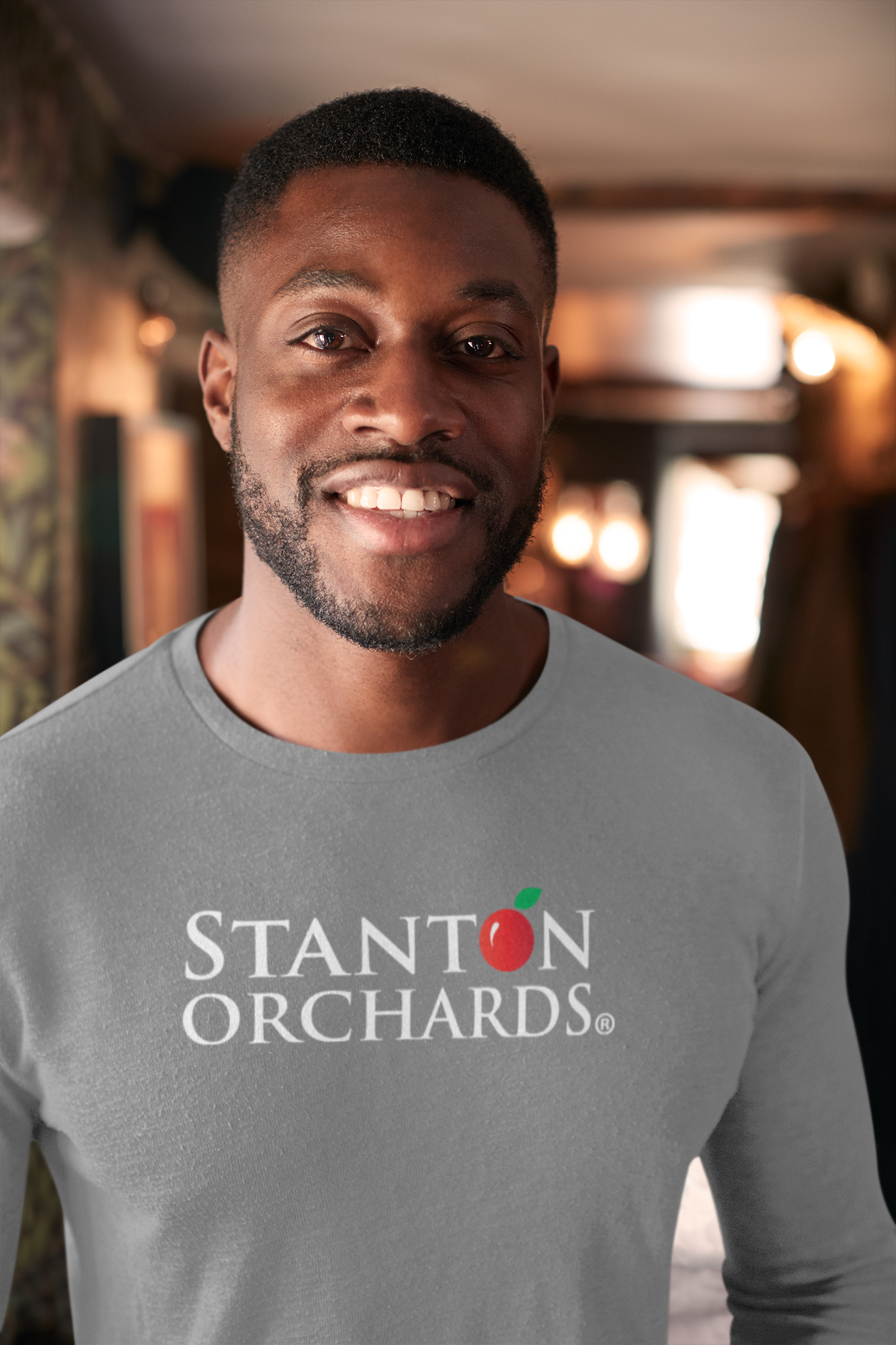 Men's Long Sleeve Tee - Two Gray Choices