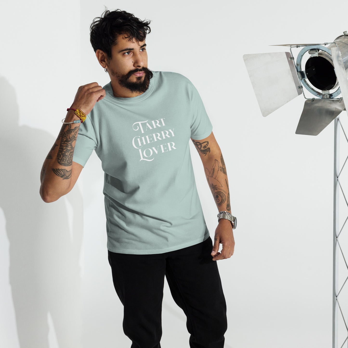 Men’s Tart Cherry Lover T-Shirt - Living Your Best Healthy Life
