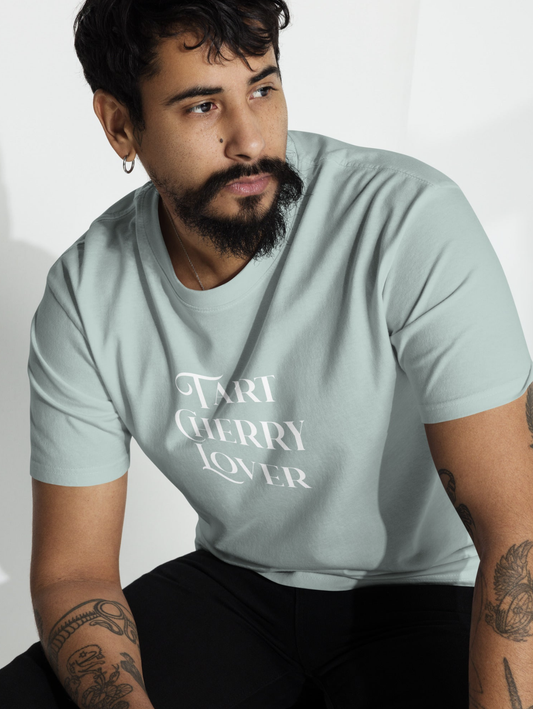 Men’s Tart Cherry Lover T-Shirt - Living Your Best Healthy Life