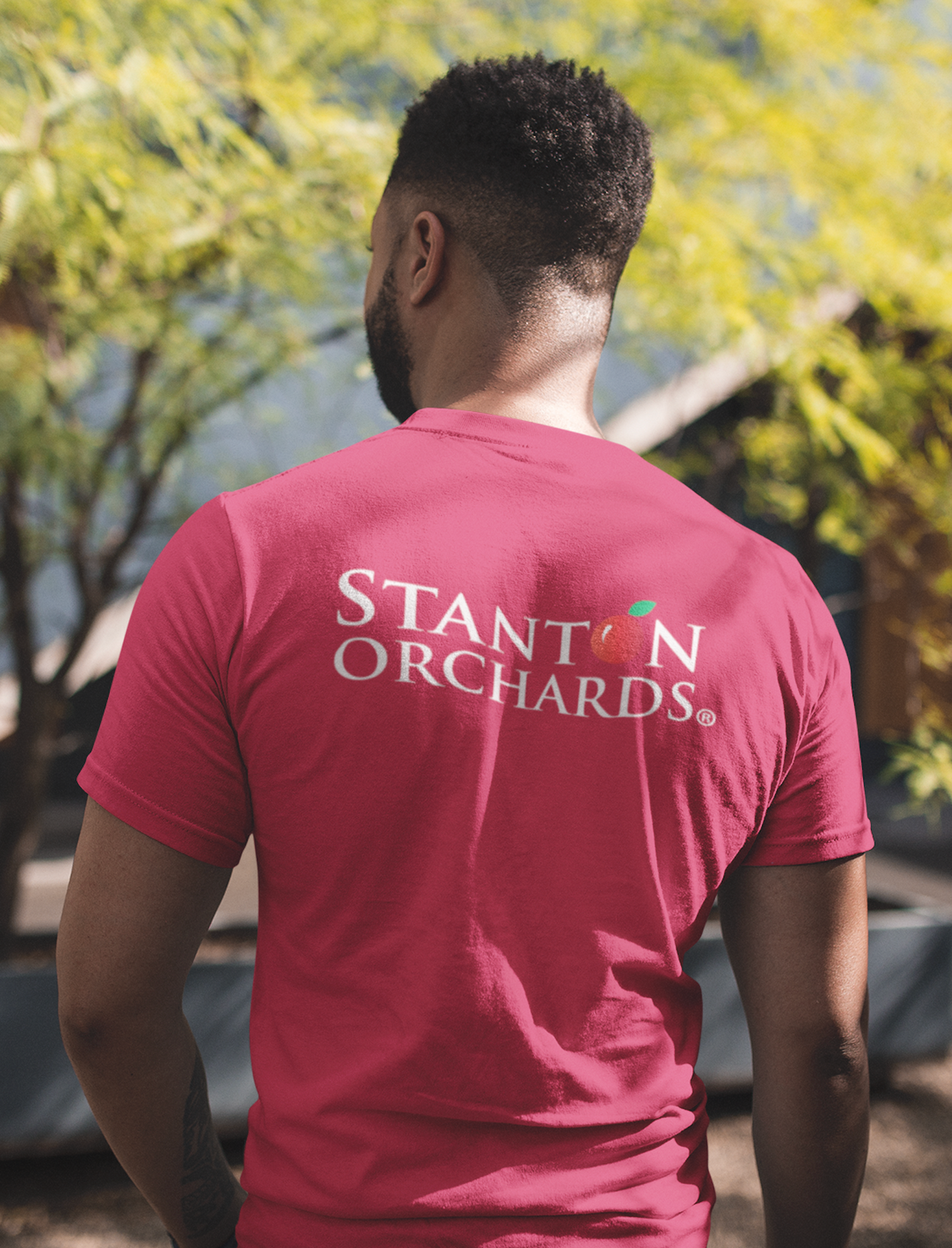 Short Sleeve Jersey Tee - Back-Branded - In 4 Colors!