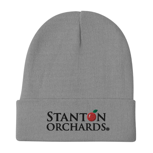 Embroidered Beanie - with Stanton Orchards Logo, of course!