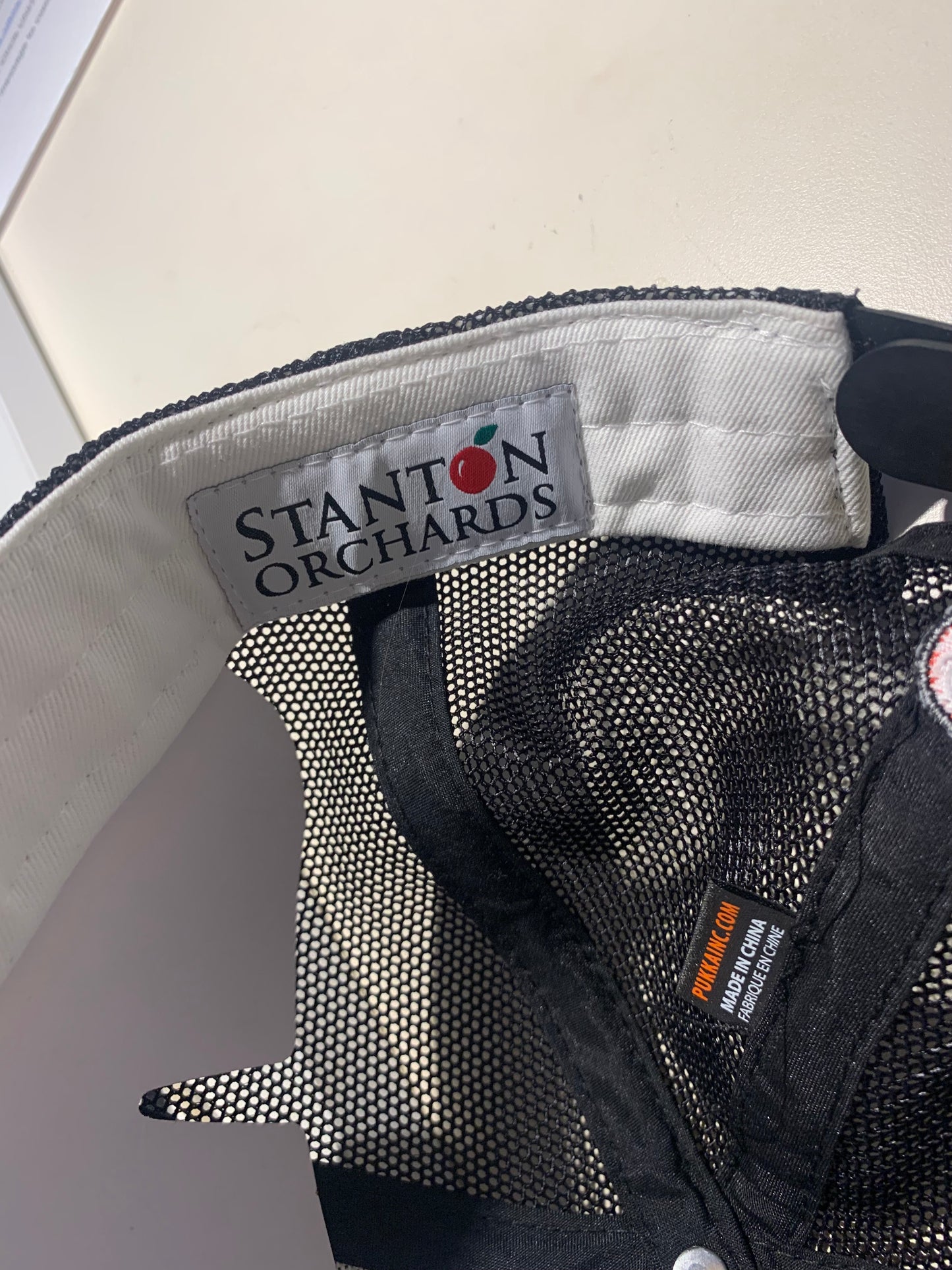 Big Fan Stanton Orchards Trucker Hat w/ 3 features / Custom Order Only