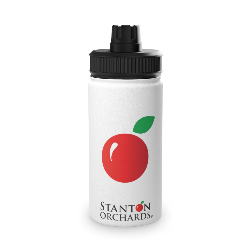 "Cherry Love" - Stainless Steel Water Bottle, Sports Lid - 3 Sizes